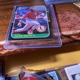 1987 donruss Ozzie Smith baseball card 