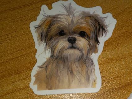Dog Cute one new vinyl sticker no refunds regular mail only Very nice these are all nice
