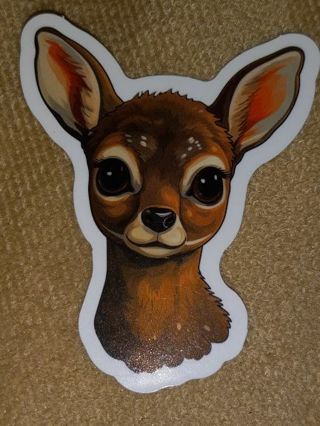 Adorable one vinyl sticker no refunds regular mail only Very nice quality!