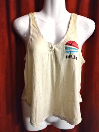 Hang Ten Yellow Malibu Tank Top / Ladies Size Small