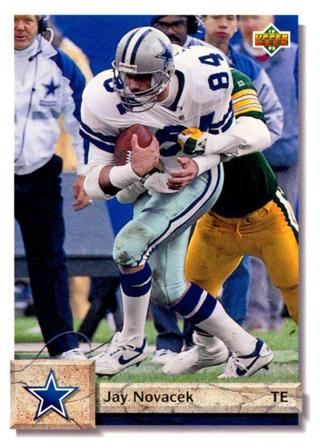 Tradingcard - NFL - 1992 Upper Deck #106 - Jay Novacek - Dallas Cowboys