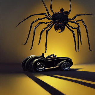 Listia Digital Collectible: Grim Collection: Arachnophobia