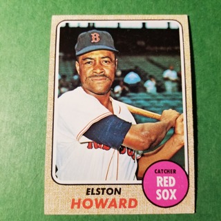 1968 - TOPPS BASEBALL CARD NO. 167 - ELSTON HOWARD - RED SOX