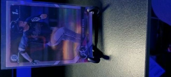 2018 Greyson Jenista 1st Bowman Card