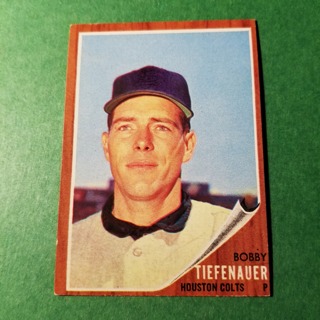 1962 - TOPPS BASEBALL CARD NO. 227 - BOBBY TIEFENAUER - COLTS