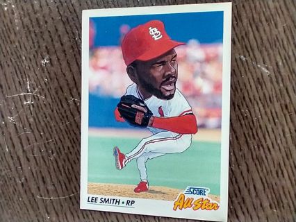 Lee Smith Cardinals Score All Star