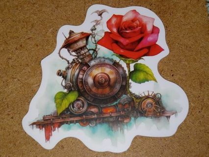 Beautiful Cool one nice vinyl sticker no refunds regular mail only Very nice quality!