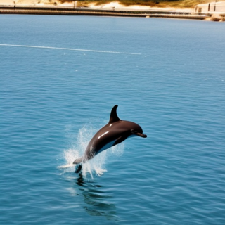 Listia Digital Collectible: Leaping Bottlenose Dolphin