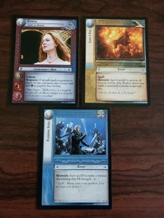 2 Lord of The Rings CCG Two Towers Decipher