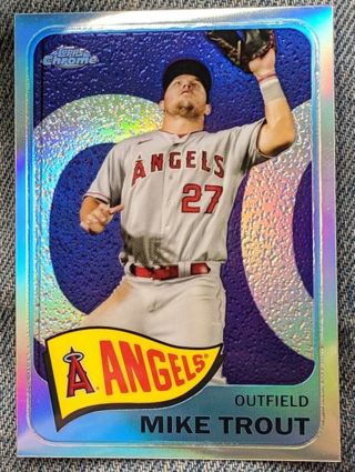 MIKE TROUT CHROME