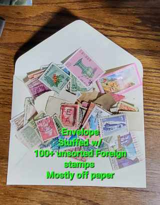 Grab bag of foreign stamps