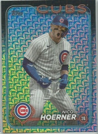 2024 Topps Series One-Nico Hoerner-Foil Alternate