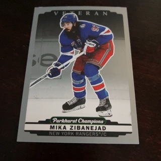 2022-23 Upper Deck Parkhurst Champions - [Base] - Silver #7 Mika Zibanejad