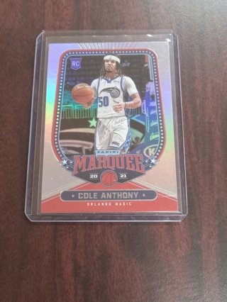 Cole Anthony *Rookie (2020-21 Marquee) Card #251