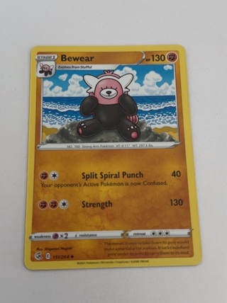 Pokemon Card - Bewear