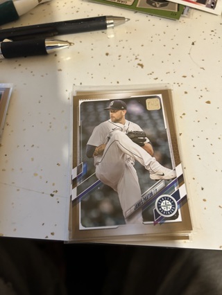 2021 topps update gold james paxton 300  / 2021