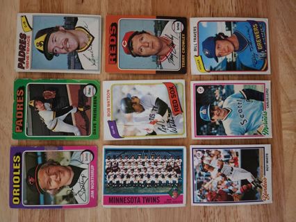 Progressive Baseball cards lot. Read description please