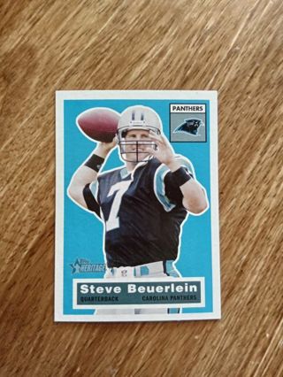 Topps- Steve Beuerlein