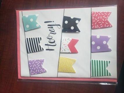 Nip handmade card w/envelope