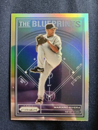 2023 Panini Prizm The Blueprints Silver Mariano Rivera