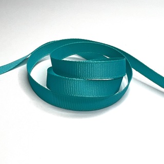 Teal Grosgrain 3/8” Wide Ribbon