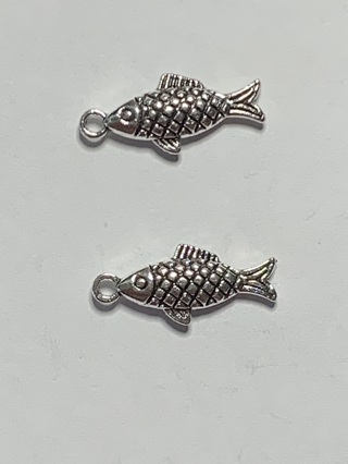 OCEAN/BEACH CHARMS~#69~SILVER~2 CHARMS~FREE SHIPPING!