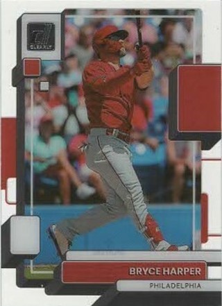 2022 Cleary Donruss Bryce Harper Philadelphia Phillies #39!