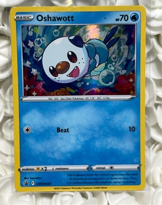 Oshawott SWSH222 Pokemon Holo TCG