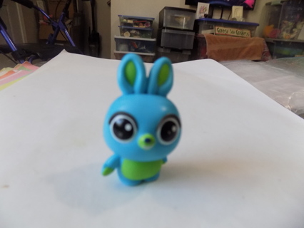 Disney' Pixar Doorabled Happy Bunny blue and green 2 inch