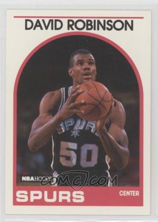 DAVID ROBINSON 1989 90 HOOPS RC CARD AND 1990 91 HOOPS ROOKIE OF THE YEAR CARD LOT