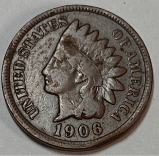 1906 INDIAN HEAD CENT 