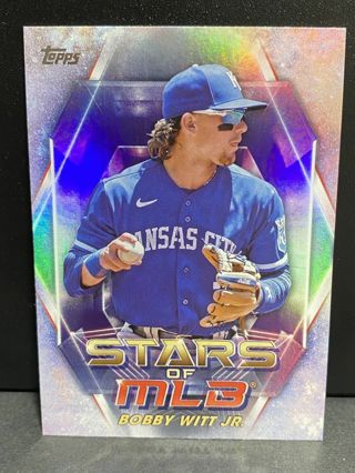 2023 Topps Series 1 - Stars of MLB #SMLB-17 Bobby Witt Jr. KC Royals