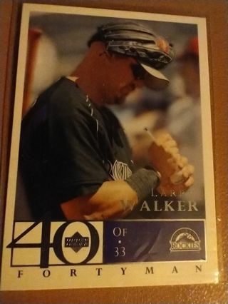 Larry Walker 2003 Upper Deck