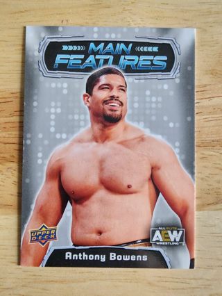 AEW Main Features Anthony Bowens #MF-25