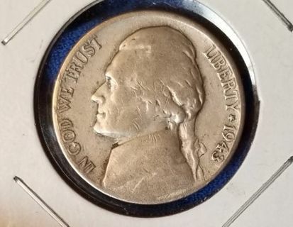 1943-P☆WAR-time☆ Nickel 35% Silver