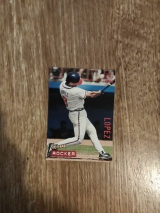 Topps Javy Lopez (Rookie Rocker)