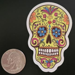 Sugar Skull Sticker