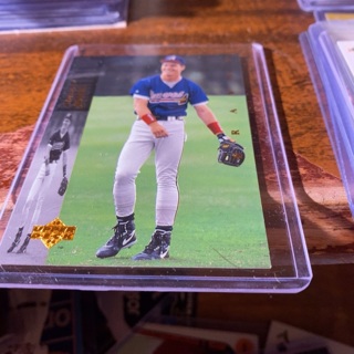 1994 upper deck chipper Jones baseball card 