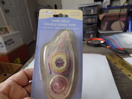 NIP hand held Double sided tape dispenser acid free 3 /16 inch tape