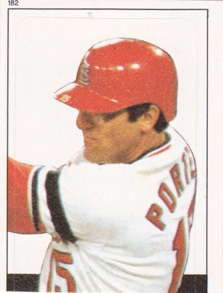 Darrell Porter 1983 Topps Stickers (182) St. Louis Cardinals