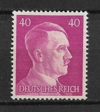 1941 Germany Sc520 40pf Hitler no gum/? used