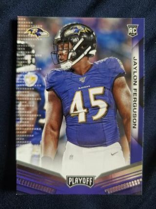 2019 Panini Playoff Rookie Jaylon Ferguson