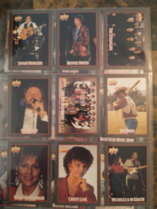 set of 9 music cards free shipping