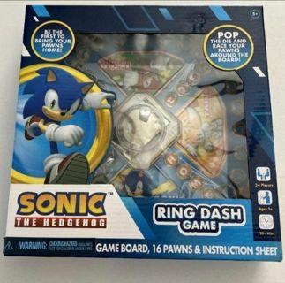 Sonic the hedgehog Ring Dash Children Boardgame (brand New)