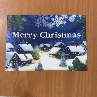 Village Christmas Card 