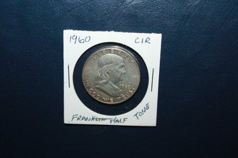 1960 FRANKLIN HALF DOLLAR (90%) SILVER