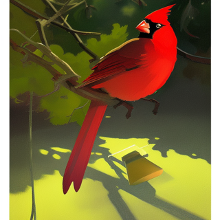 Listia Digital Collectible: Cardinal at rest. 1 of 1