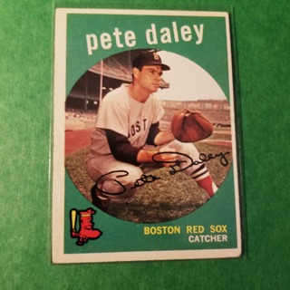 1959 - TOPPS MINT BASEBALL - CARD NO - 276 - PETE DALEY - RED SOX