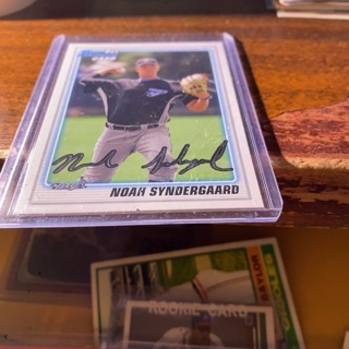 2010 bowman 1st Noah syndergaard baseball card 