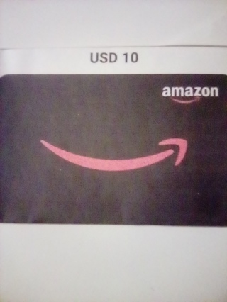 Amazon e-gift card for $10.00